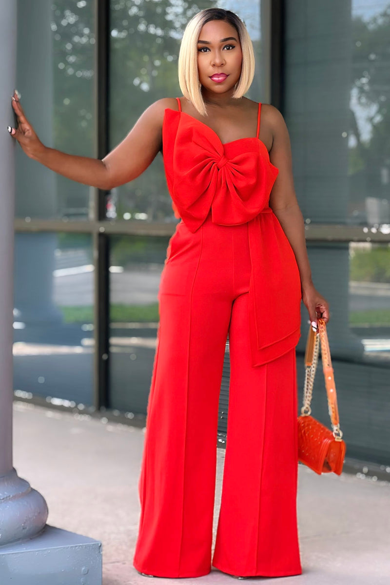 Shahida Palazzo Pants - Orange