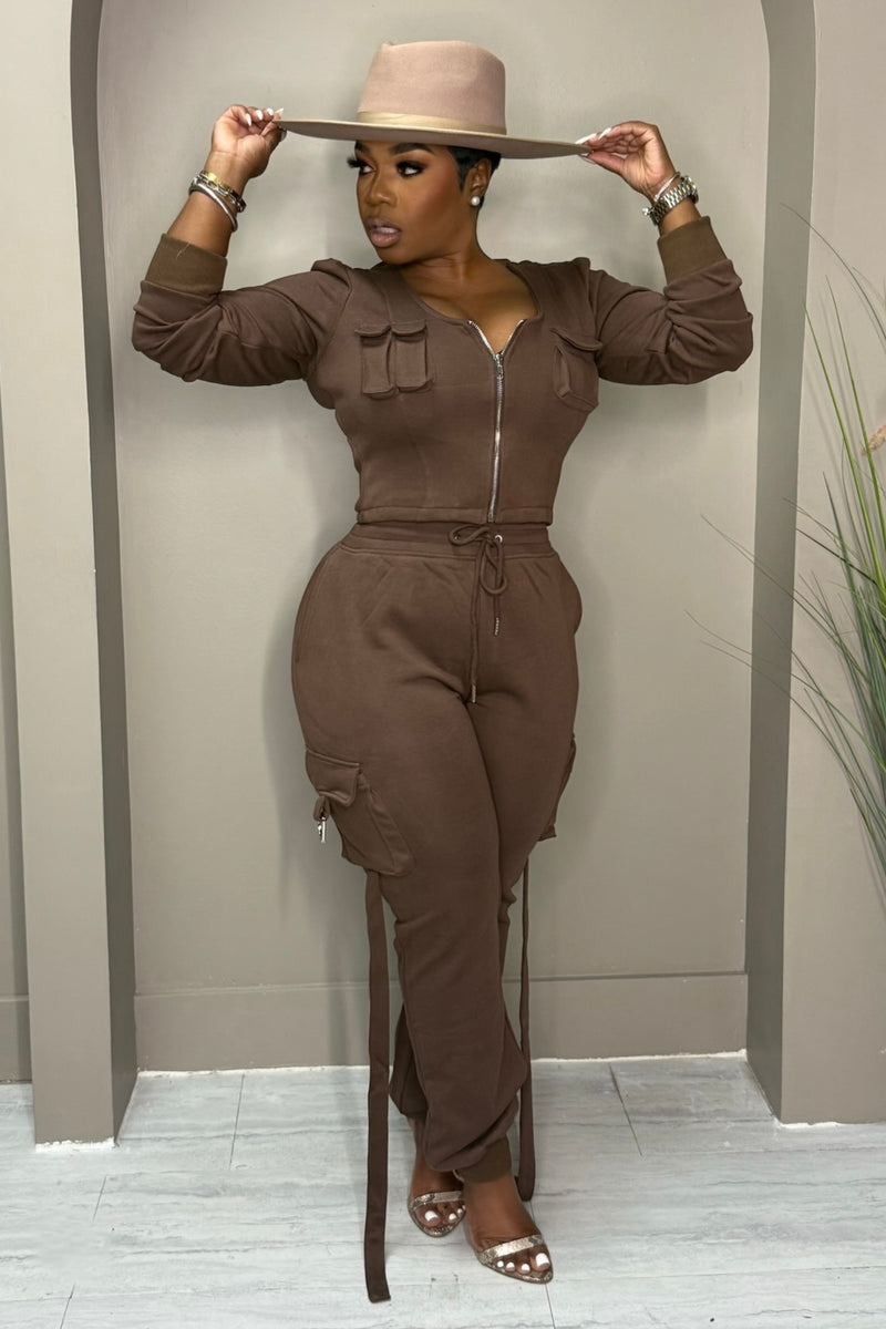 Shawntae Soft Luxe Utility Jogger Set