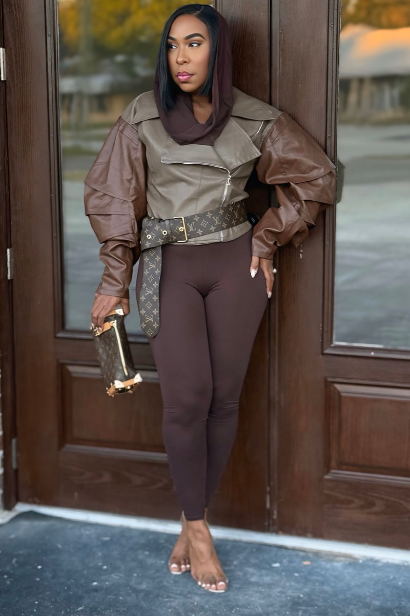 Lauryn Luxe Layers Moto Jacket