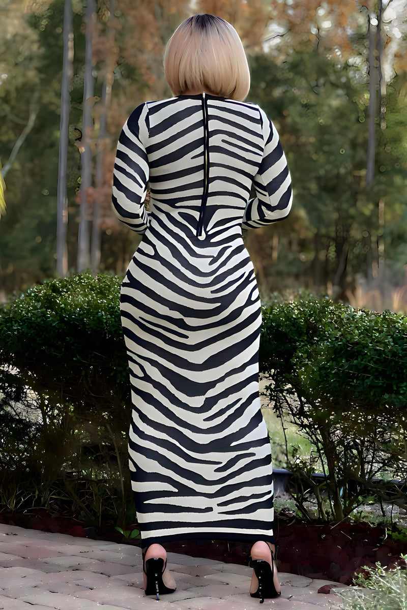 Deon Soft Lux Knit Bodycon Maxi Dress