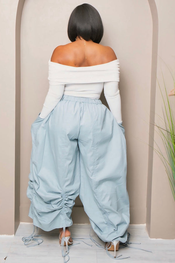 Balynda Elevated Basic Off-Shoulder Chic Top-Off White