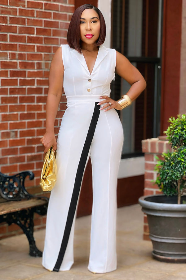 Consuela Fancy And Fly Jumpsuit - White