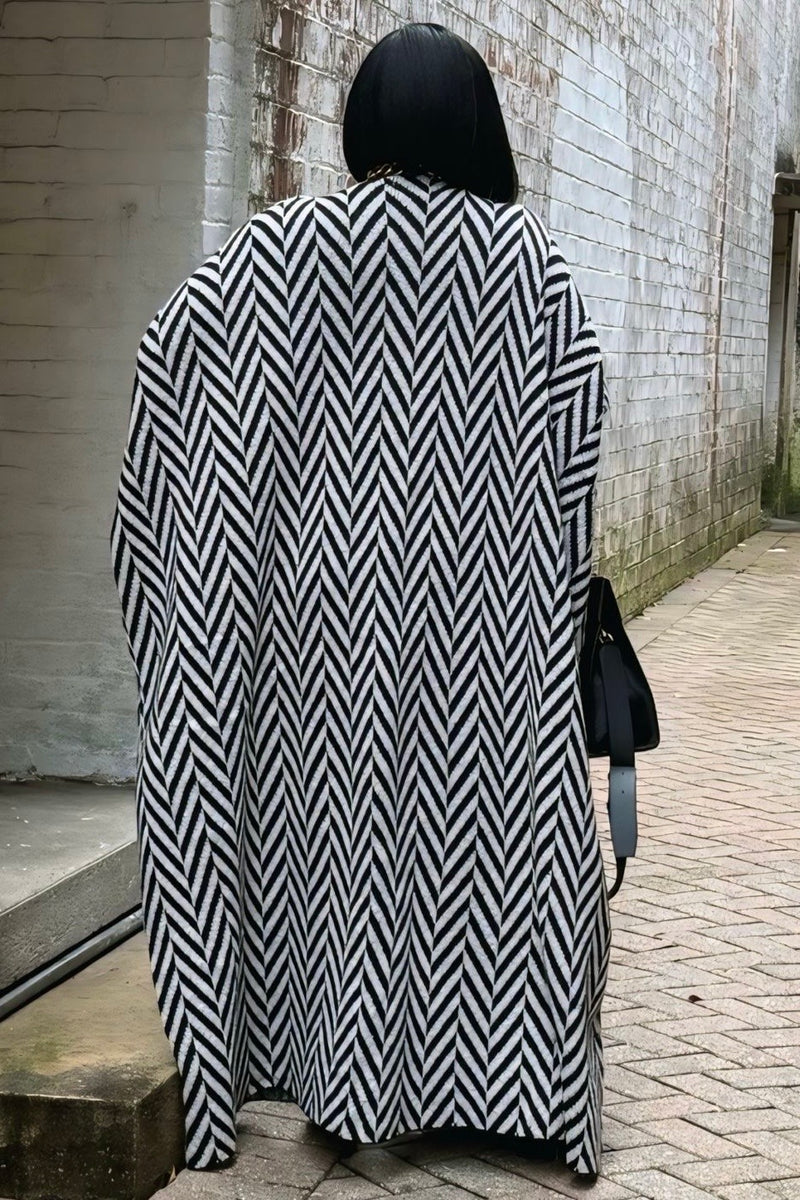Carla Chevron Statement Cardigan