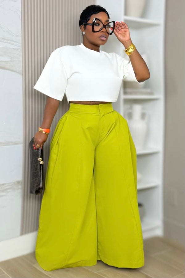 Kensley High Waist Palazzo Pants – Shop Pretty Pieces