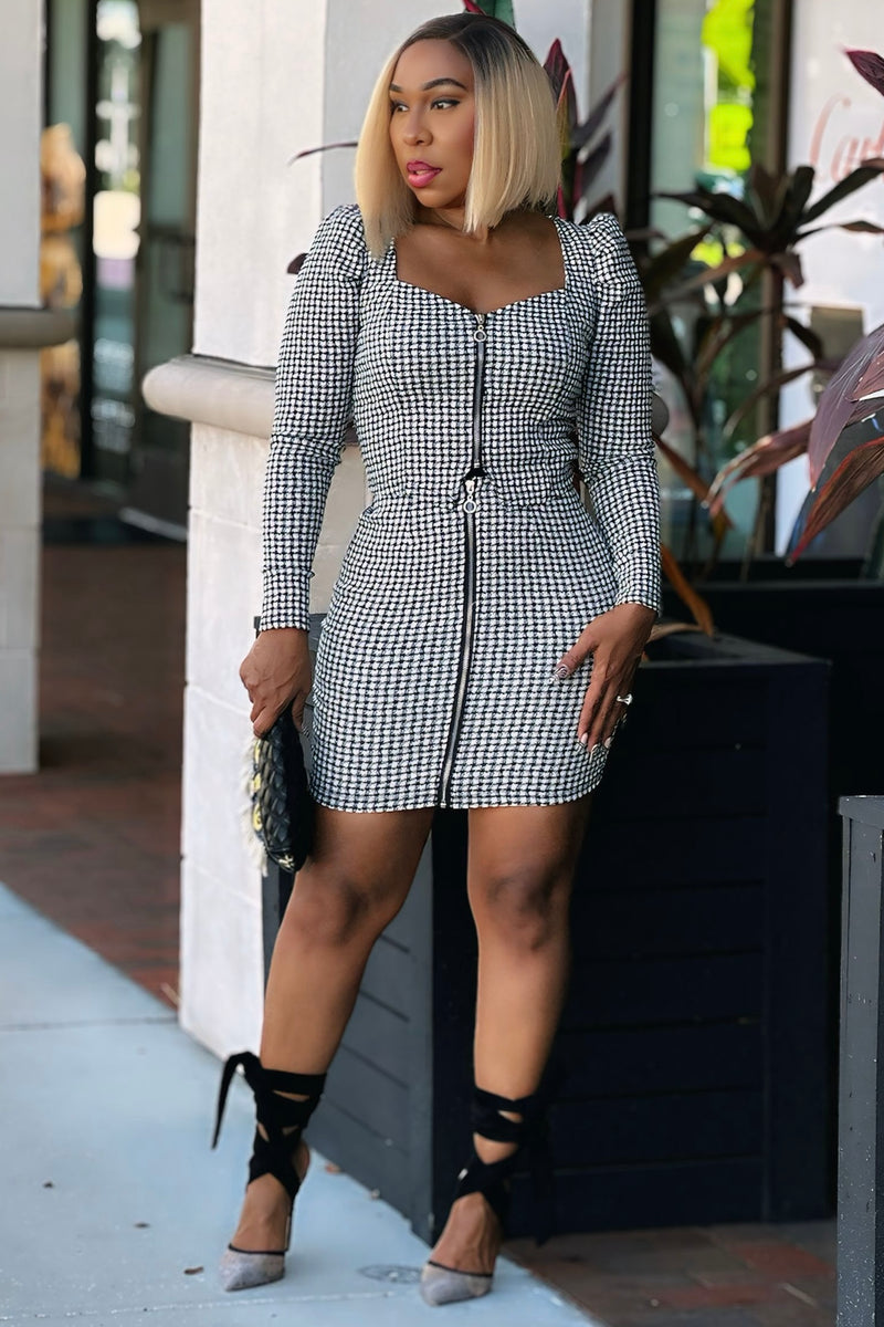 Nellia Boss Babe Skirt Suit Set